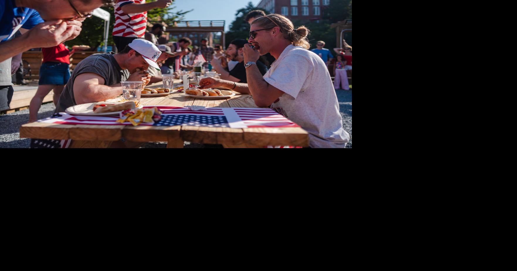 Lynchburg restaurant holds hot dog eating contest ahead of July 4