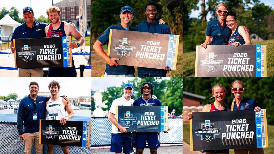 Six Liberty Track and Field athletes prepare for NCAA Outdoor Championships in Oregon