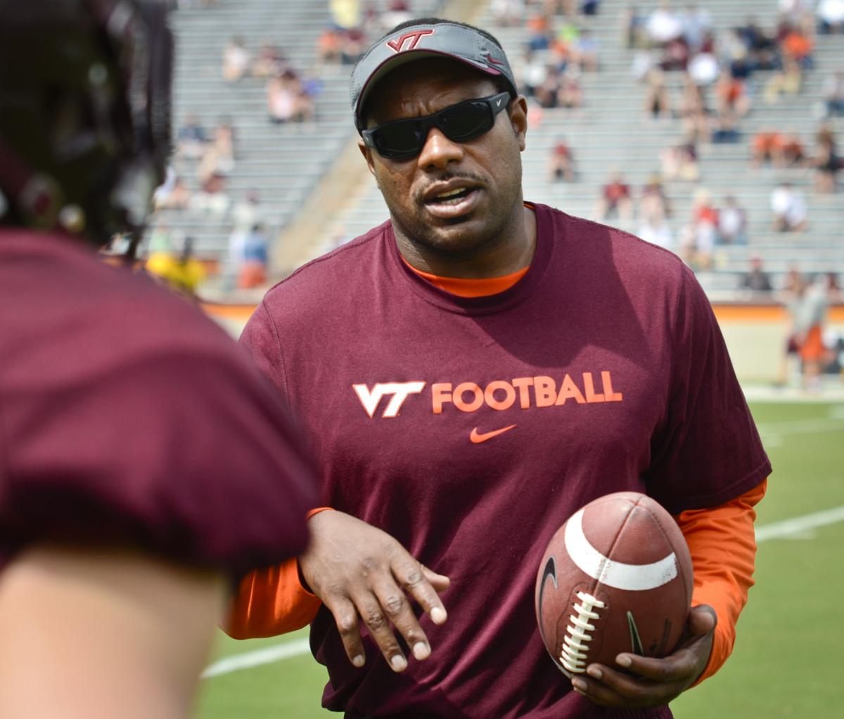 Virginia Tech football coaching staff changes Hokies