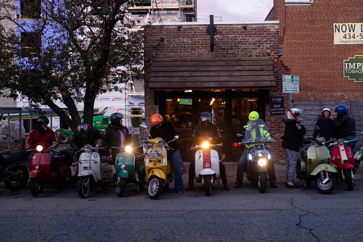 Photos Vespa And Lambretta Club Of Lynchburg Host Monthly Motor Scooter Ride Local News Newsadvance Com
