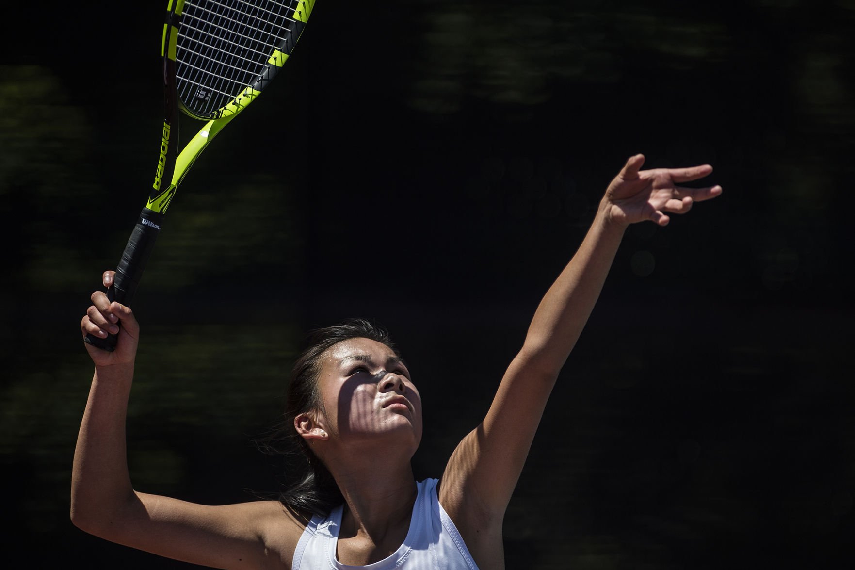 All Area Girls Tennis Player of the Year Eli Gallier