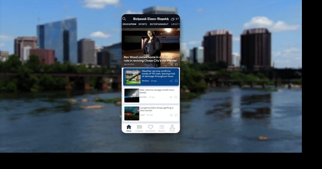A Times-Dispatch app customized for you. Here