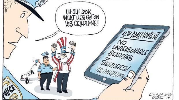 Fourth Amendment | Cartoons | newsadvance.com
