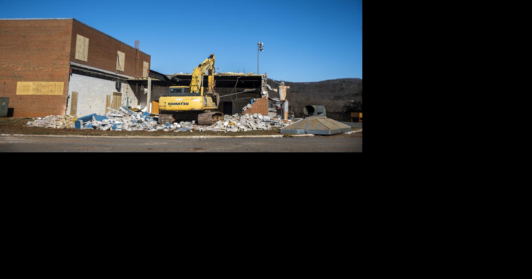 Rustburg Middle School demolition kicksoff to make way for new school