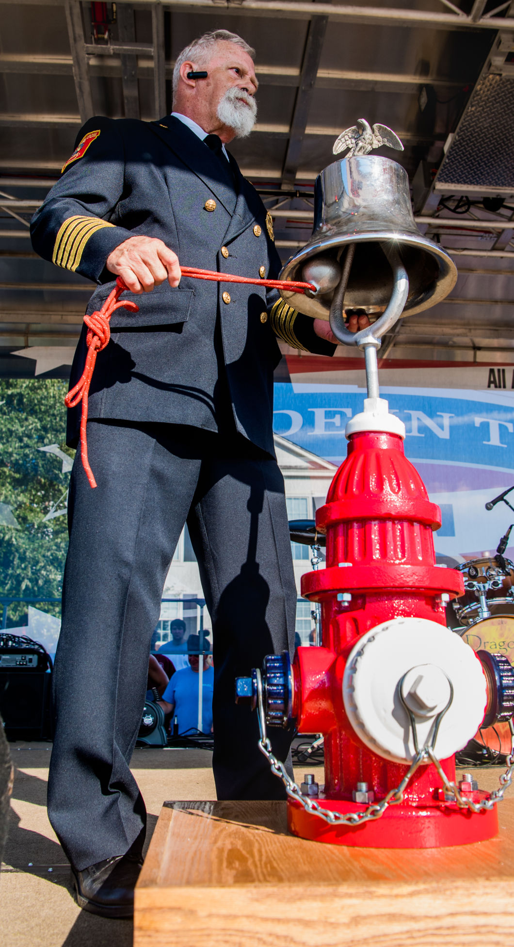 Amherst celebrates fire department's 100th anniversary; late