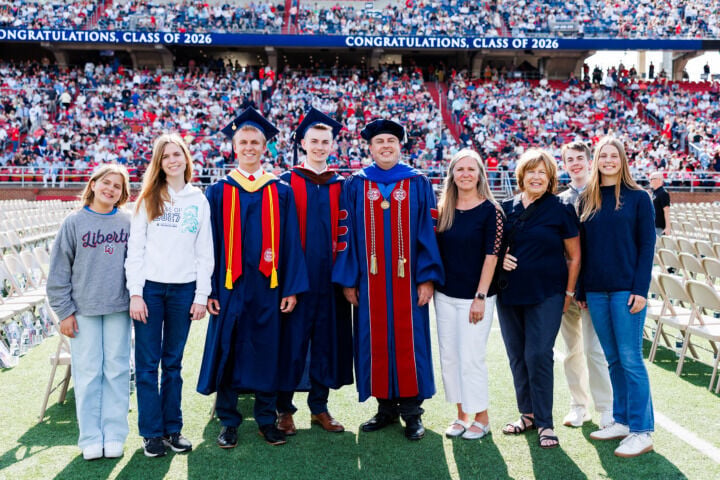 Family Ties: Parents, children, siblings celebrate together as fellow members of the Class of 2026