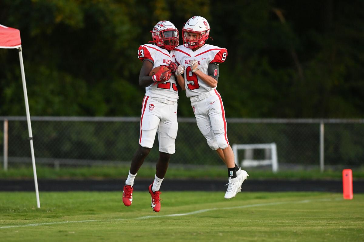 Rustburg defeats Amherst as Rosser brothers combine for six touchdowns