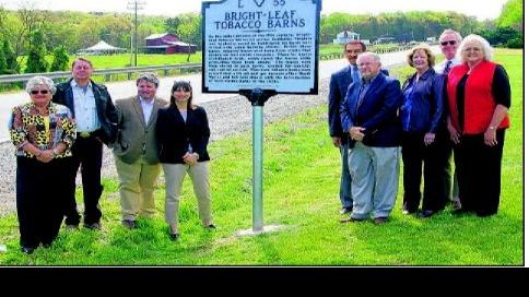 High Way Marker Enshrines Historic Tobacco Barns Newsadvance Com