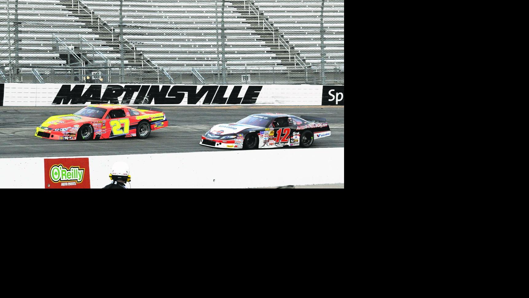 Lastlap collision adds excitement to Martinsville Late Model race
