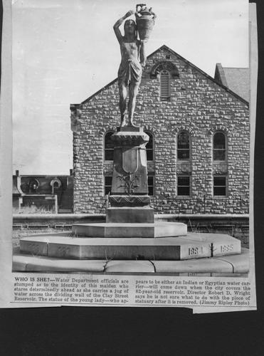 Recreated water bearer statue unveiled in downtown Lynchburg