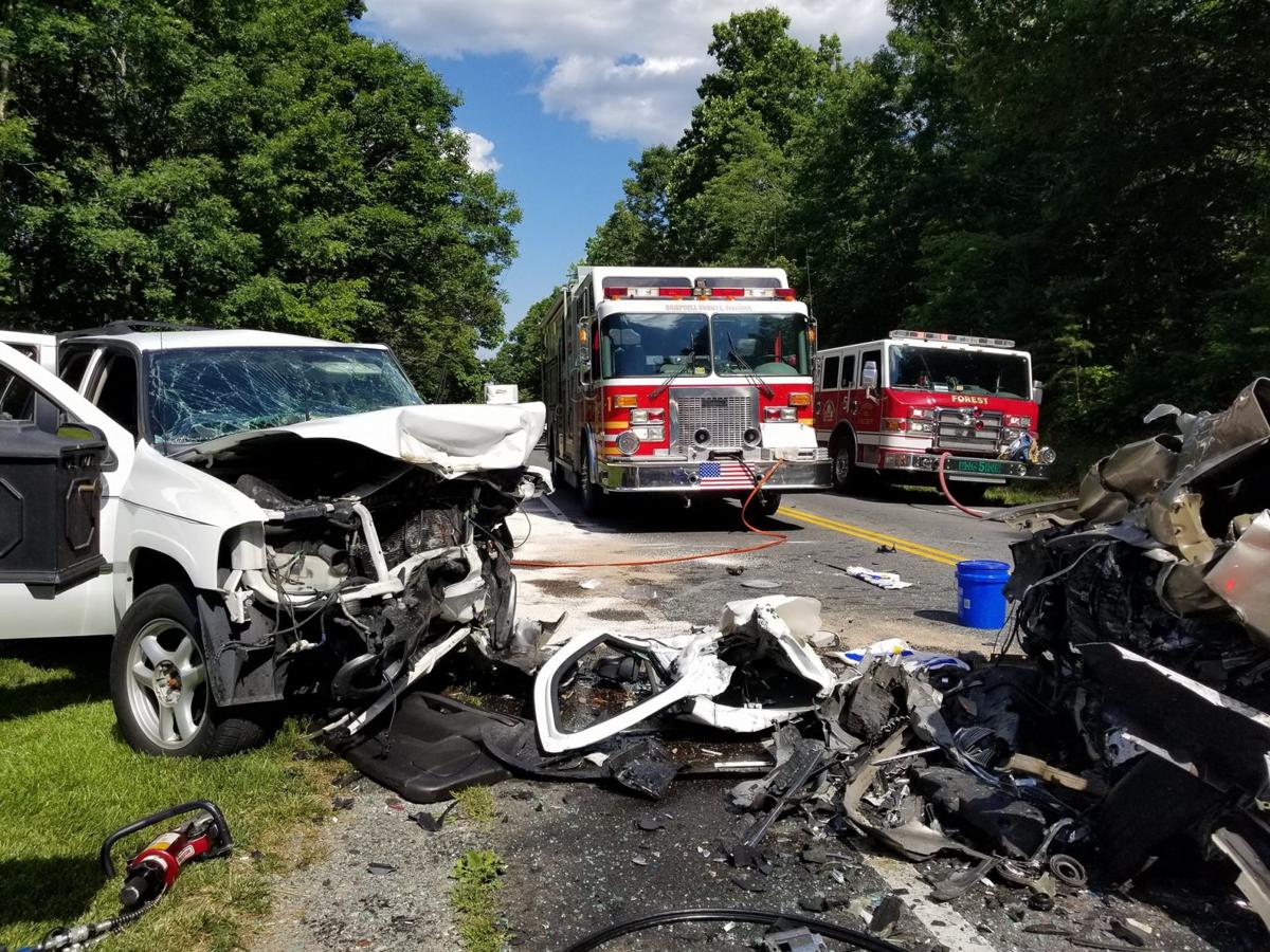 Update One dead, two injured in threecar pileup in Forest
