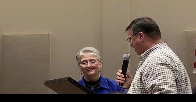 Bedford Treasurer Kim Snow honored for years of service - Vimarsana News