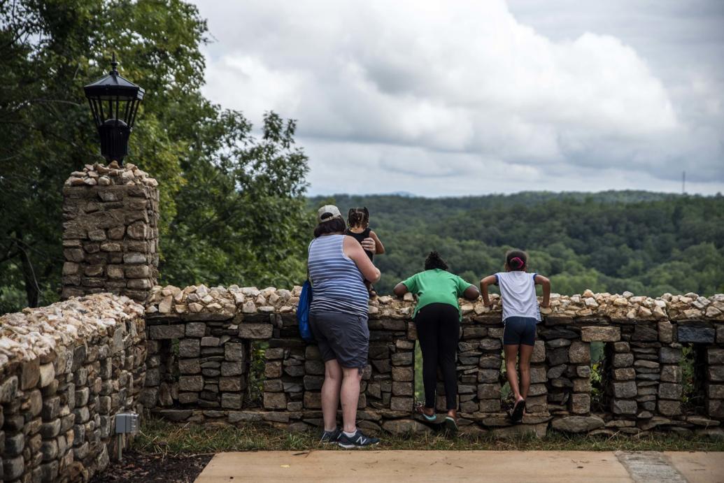 Lynchburg residents explore renovated overlook at Riverside Park