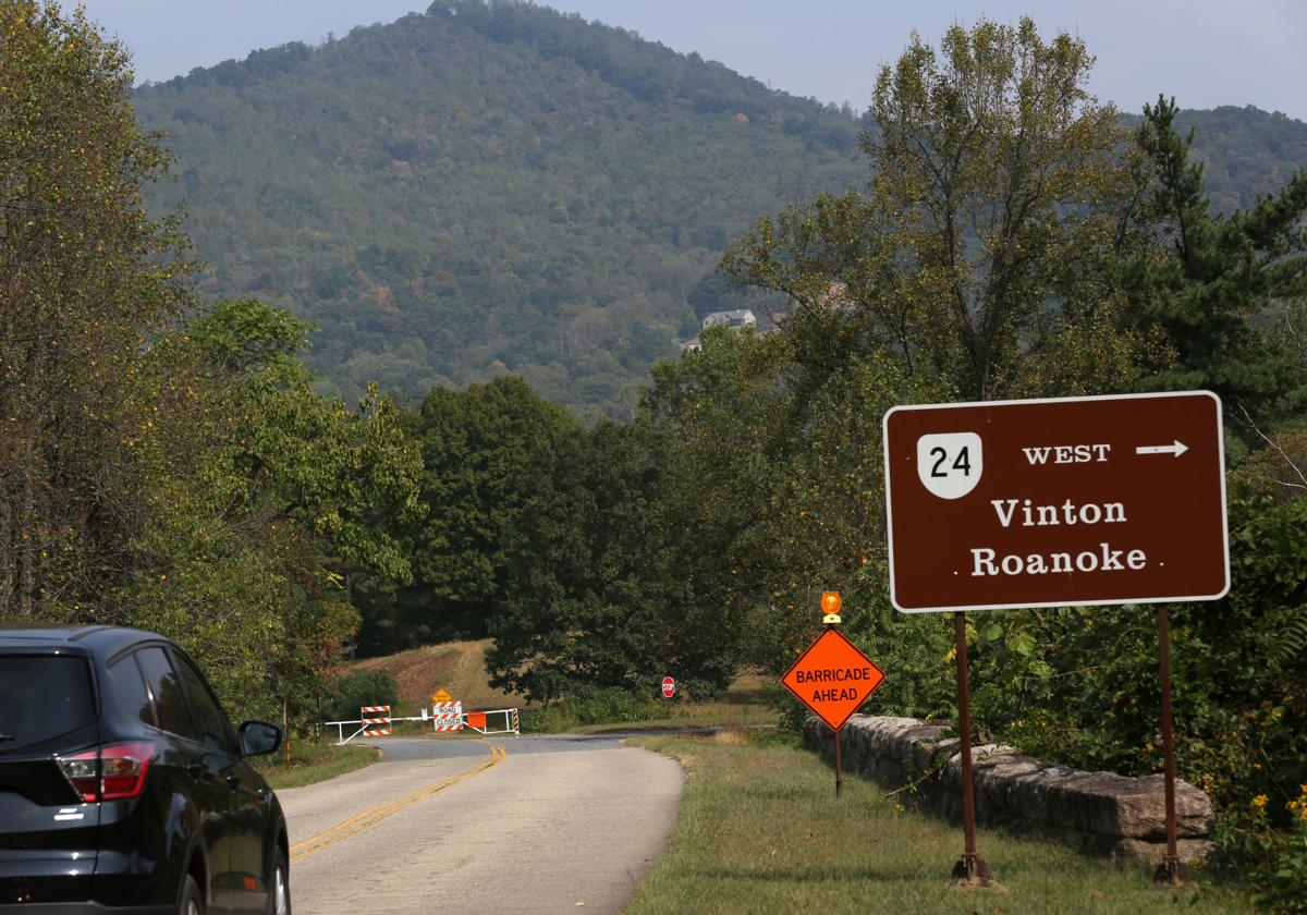 Blue Ridge Parkway closed at Virginia 24