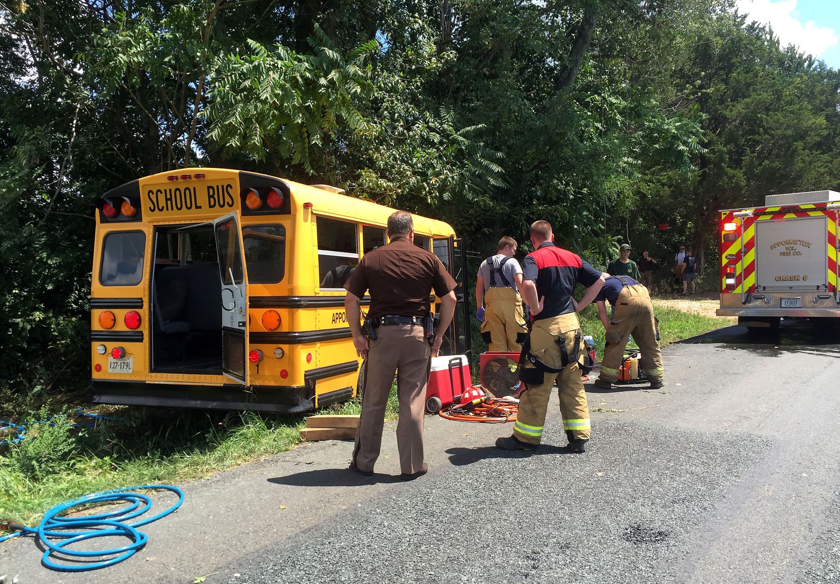 Appomattox County Bus Driver Airlifted After Crash | Local News ...