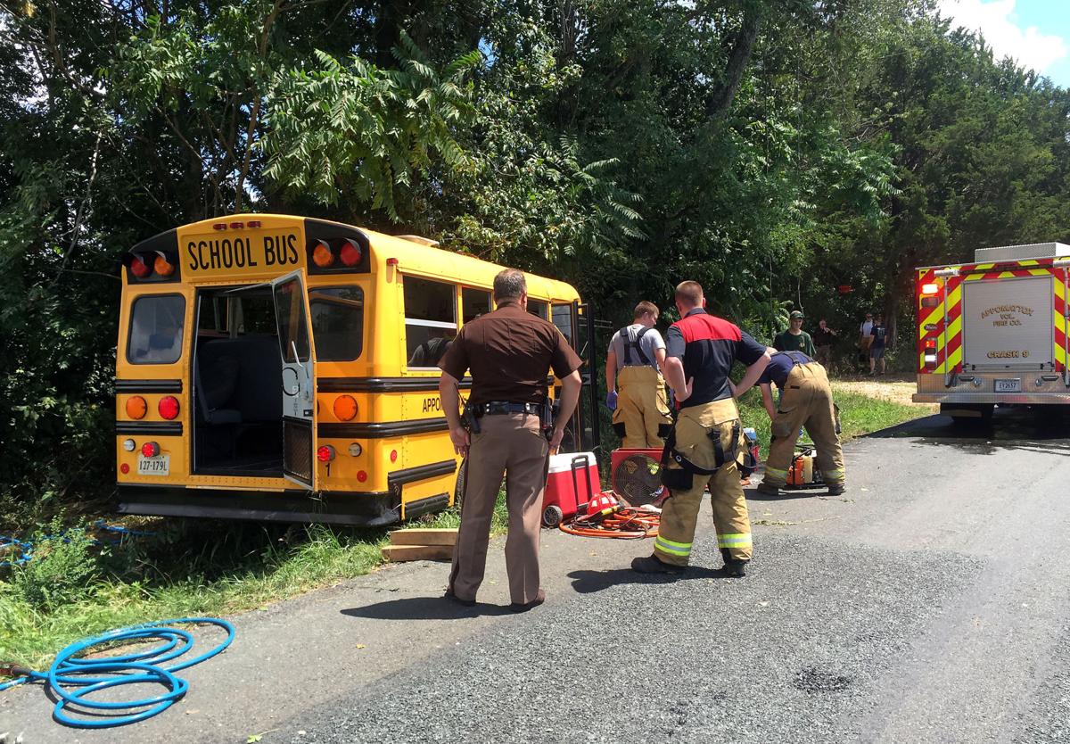 Appomattox County bus driver airlifted after crash Local News