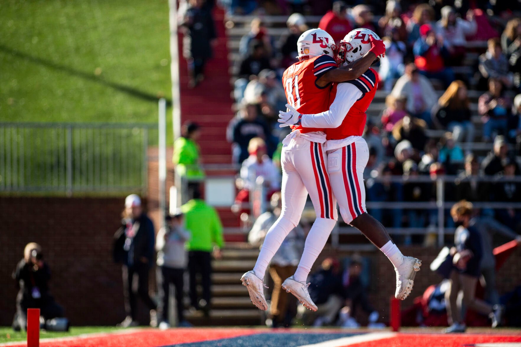 Liberty football bowl projections Where national publications are