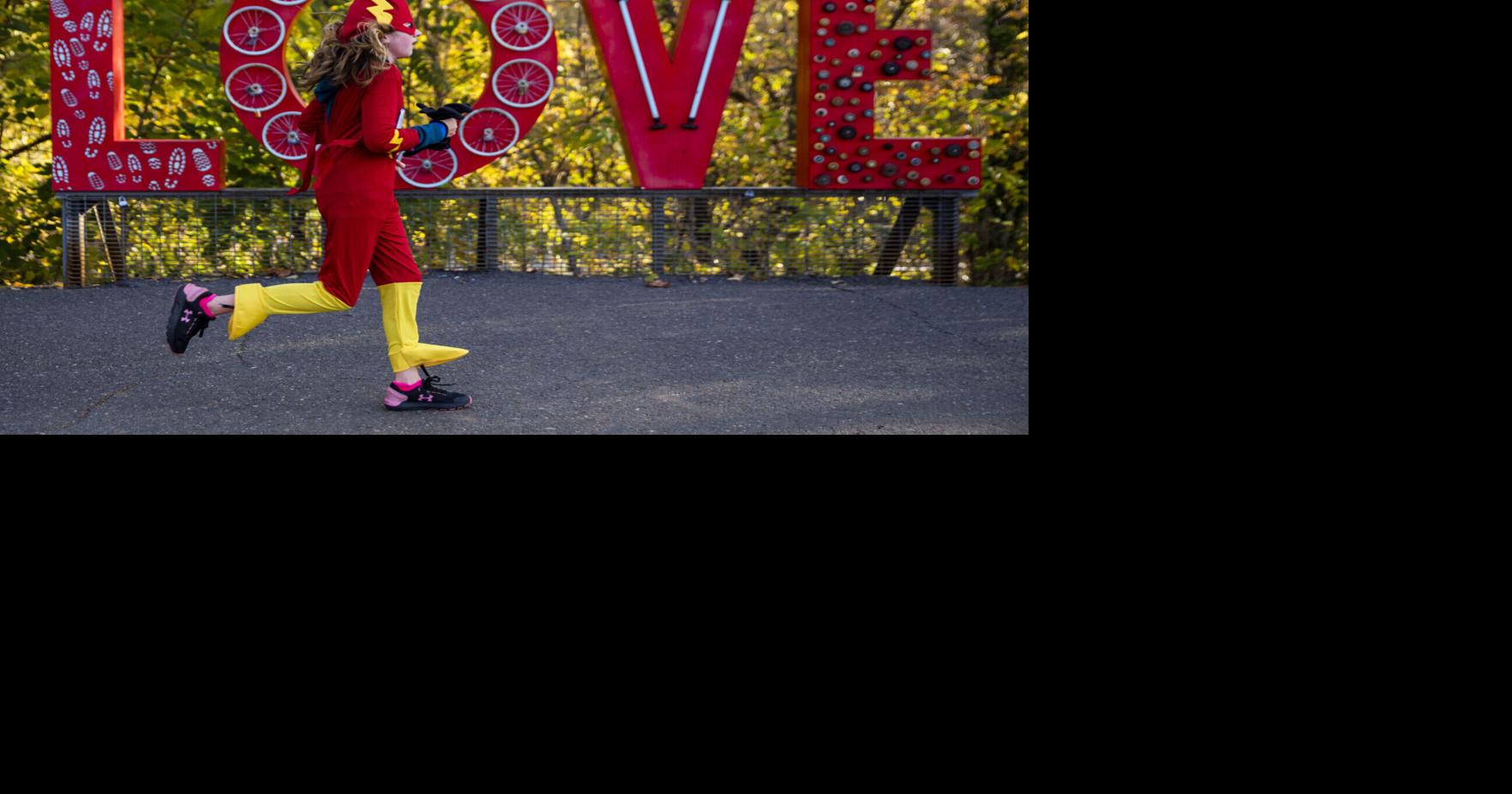 The News & Advance archives: CASA Superhero Run