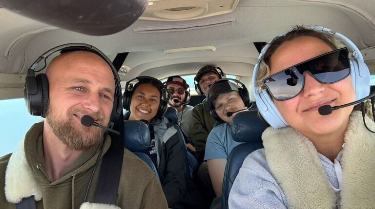 Northern Exposure: Liberty aviation students serve mission organizations, train with pilots in Alaska