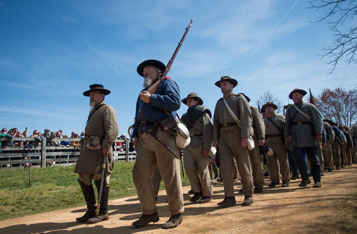 Stacking of arms ceremony marks end of sesquicentennial events in Appomattox Appomattox 150th