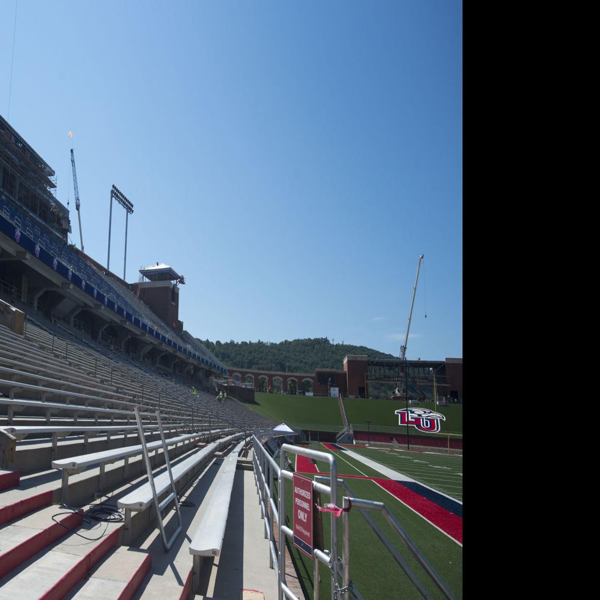 Liberty University S Williams Stadium Expansion Still Underway As Season Opener Nears Lu Sports Newsadvance Com