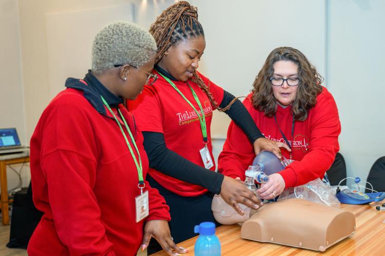 Nursing professor teaches lifesaving practices to healthcare workers in Eswatini