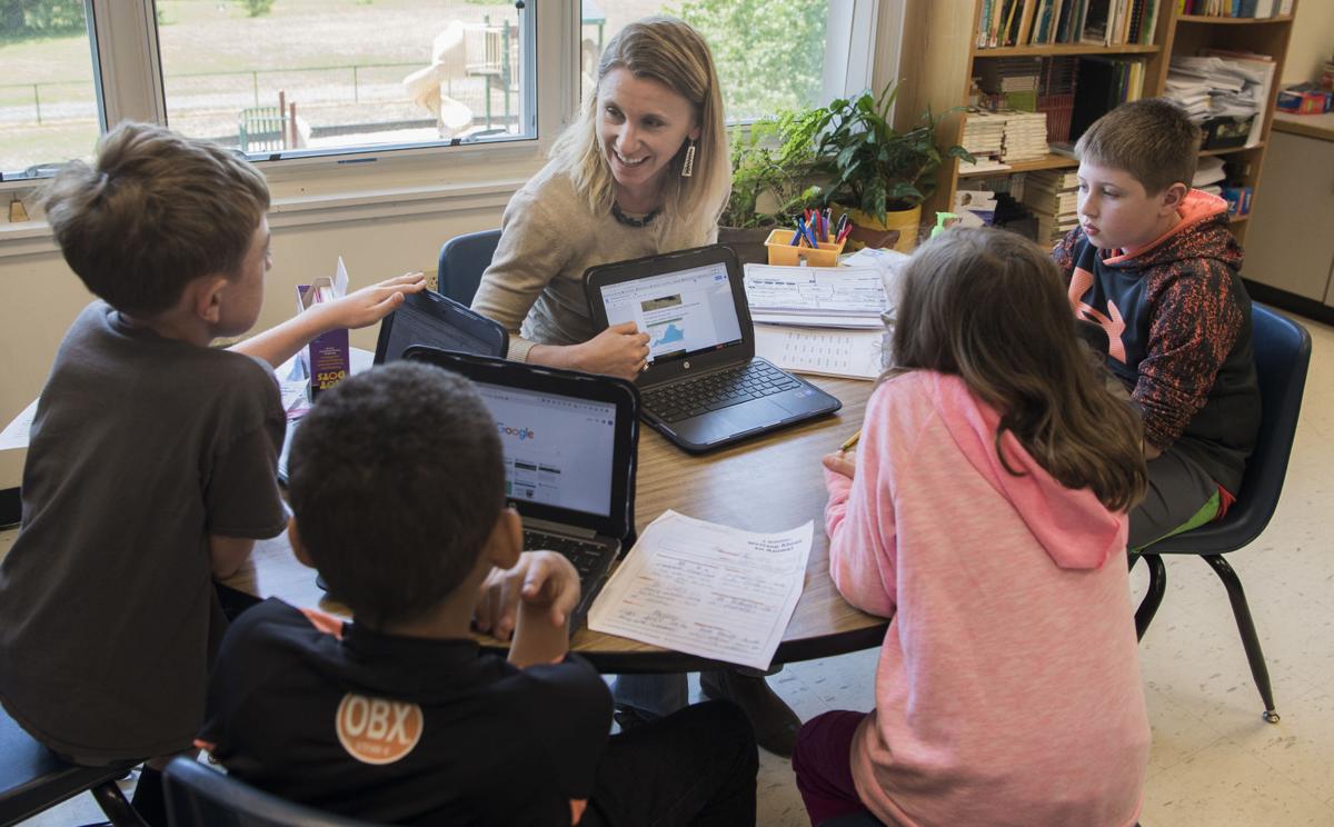 Rockfish Elementary's Hayley Osborne named Nelson County Teacher of the