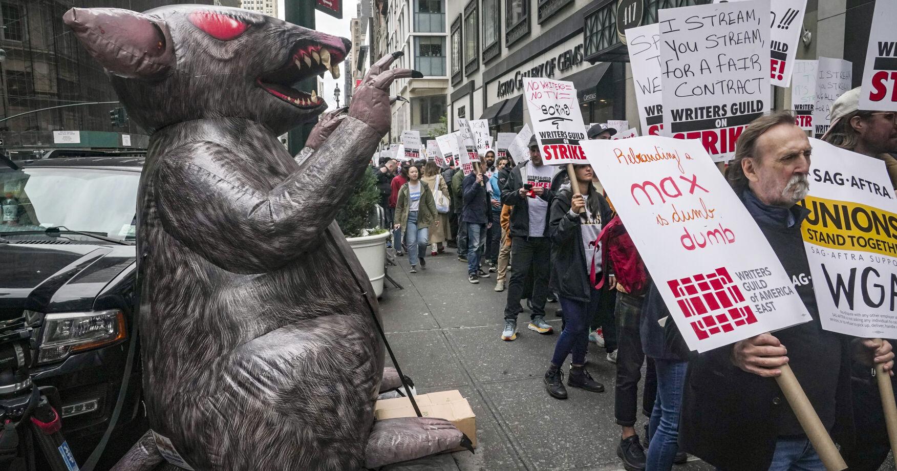 Scabby the Rat gives bite to union protests, but is he at the tail end of his relevancy? - Vimarsana News