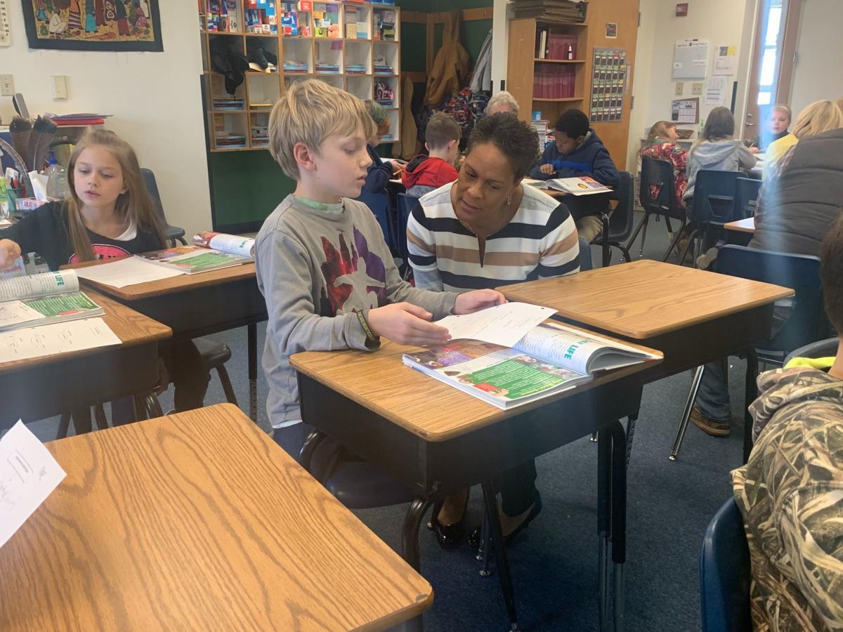 State and local representatives visit Rockfish River Elementary School