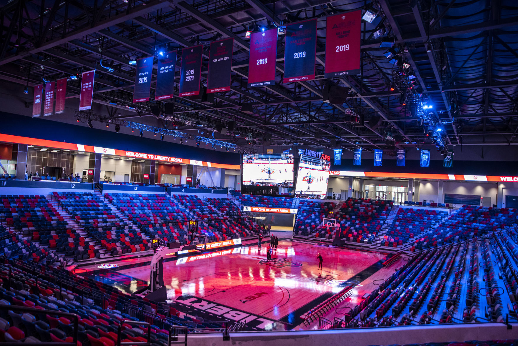 Liberty Arena, the new $65 million home for basketball and