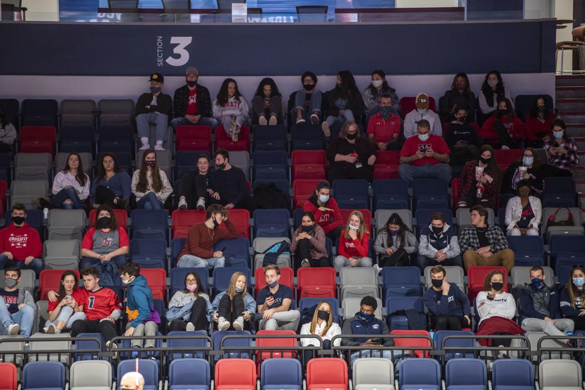 Students in Liberty Arena