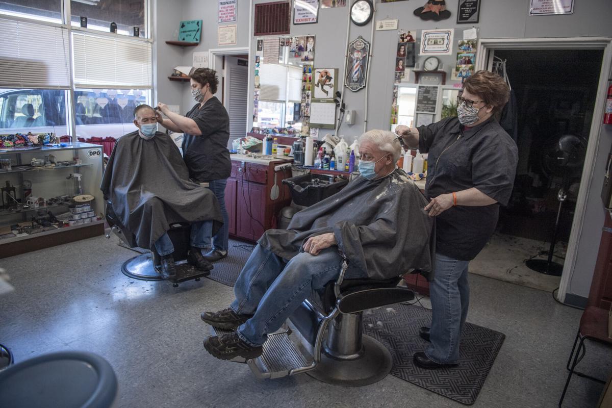 Watch Now Madison Heights Barbers Sisters Reflect On Shutdown And Reopening During Covid 19 Local News Newsadvance Com — sister's barbershop official colors: watch now madison heights barbers
