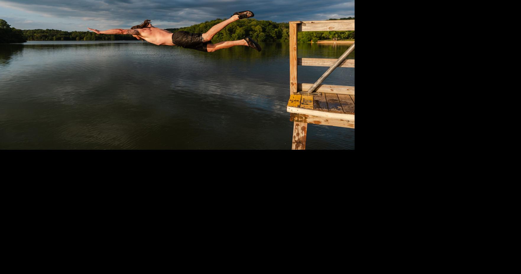 Summer scenes at Mill Creek Lake in Amherst