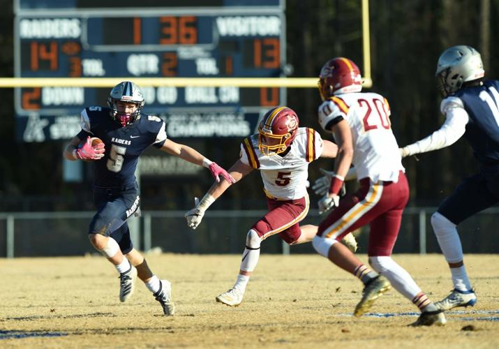 Senior Tyler Gilliam, in his first season playing football for Appomattox, is allaround threat
