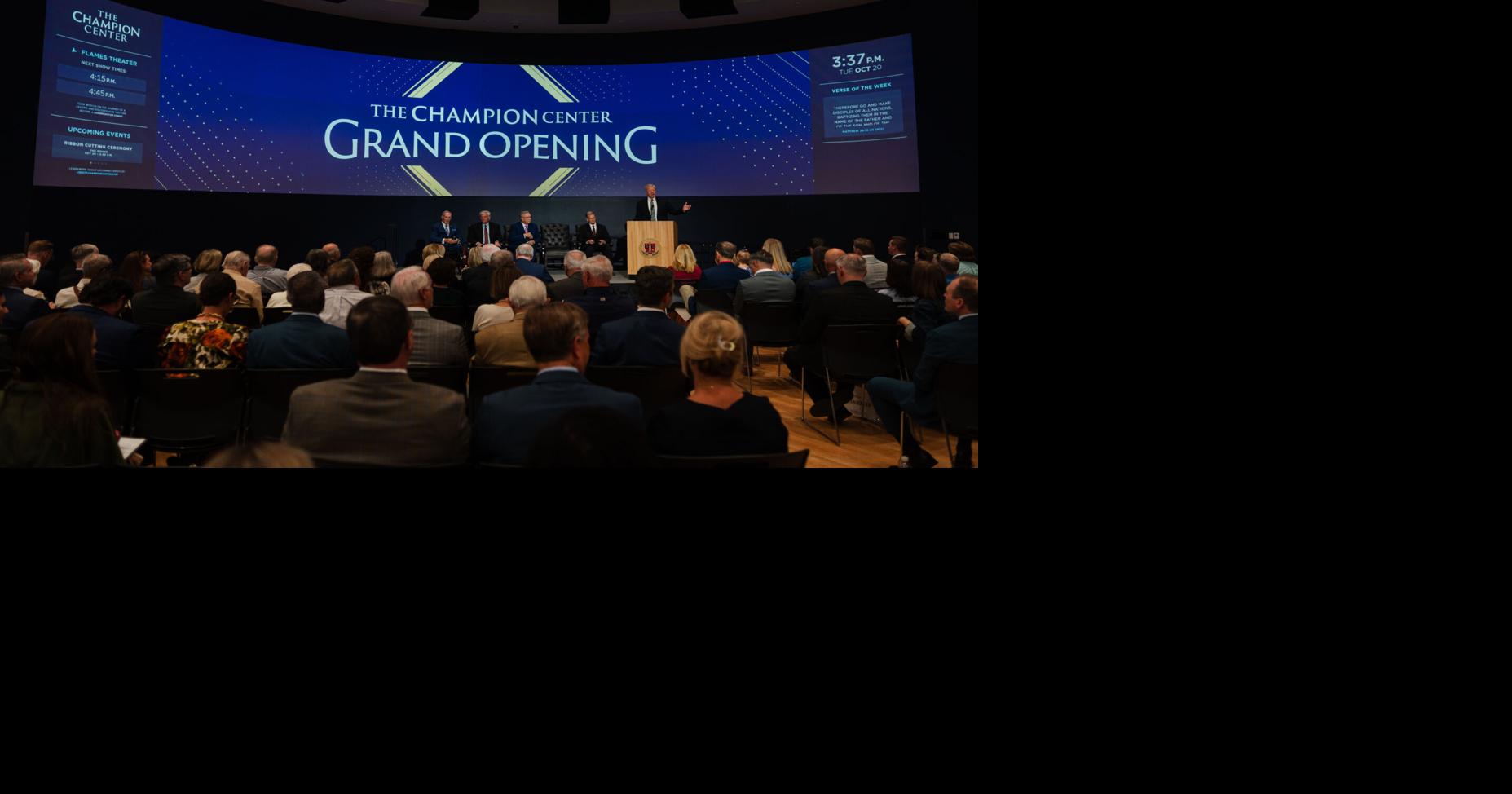 Liberty University opens new Champion Center on campus