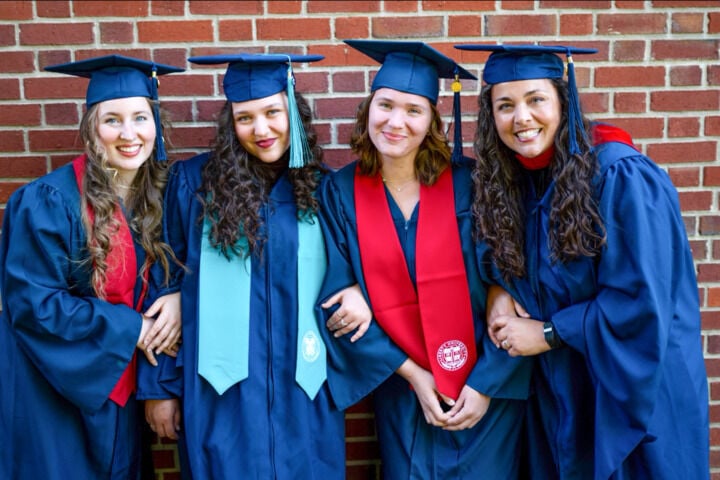 Family Ties: Parents, children, siblings celebrate together as fellow members of the Class of 2026
