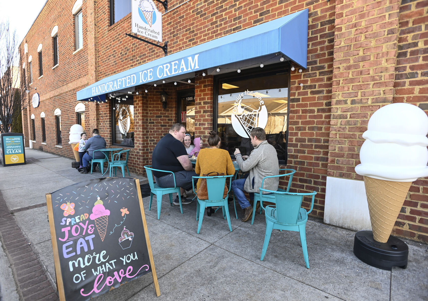 A sprinkle of National Ice Cream for Breakfast Day in Lynchburg