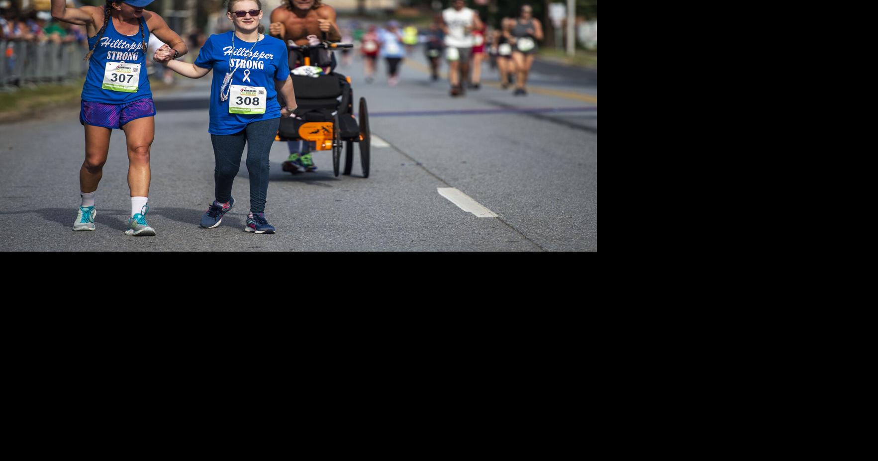 Virginia 10 Miler Notebook 'Hilltopper strong' Team Sophie competes