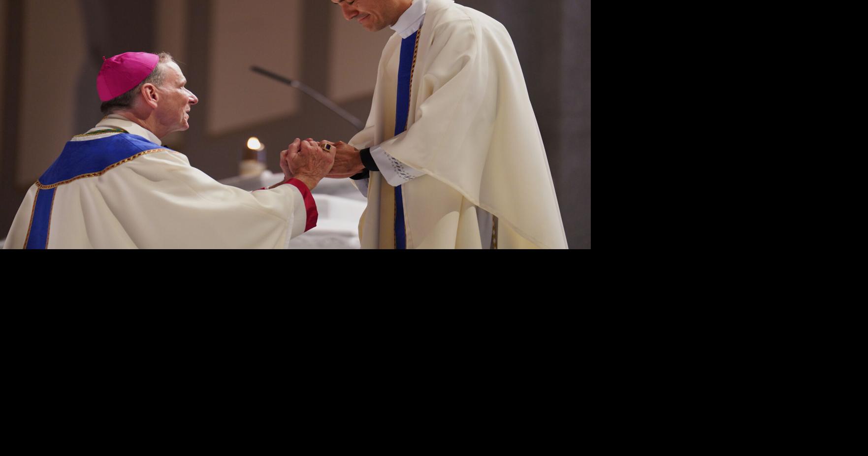 Va. diocese defies trends and ordains its largest class of Catholic priests in decades