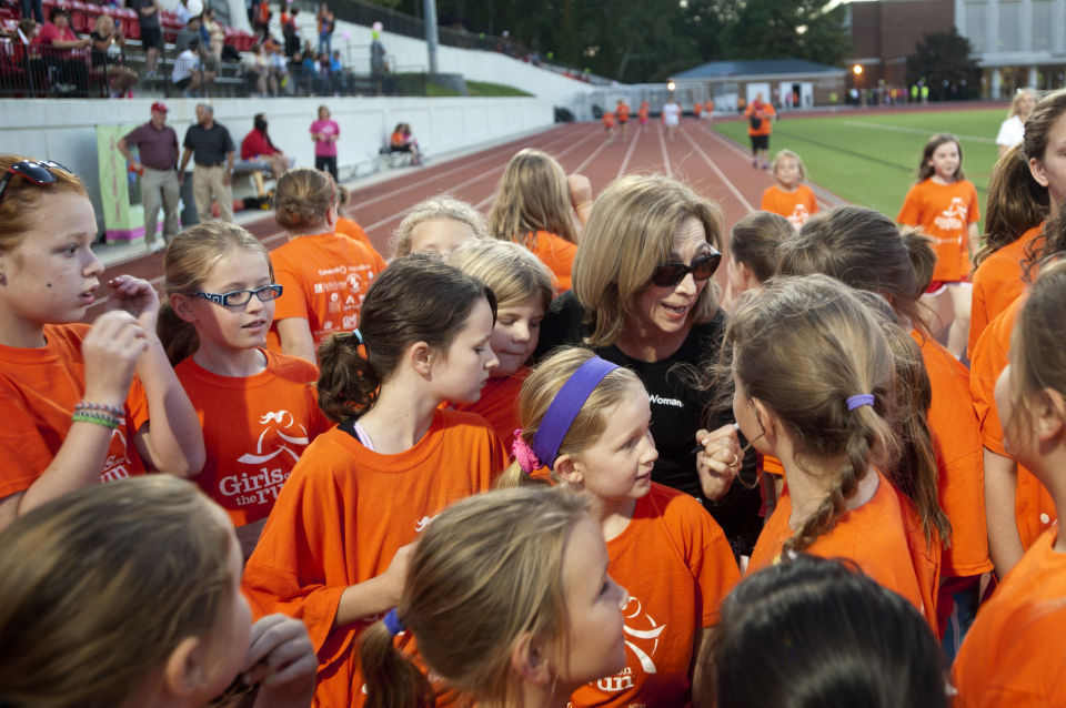 First woman to run Boston Marathon inspires girls Local News