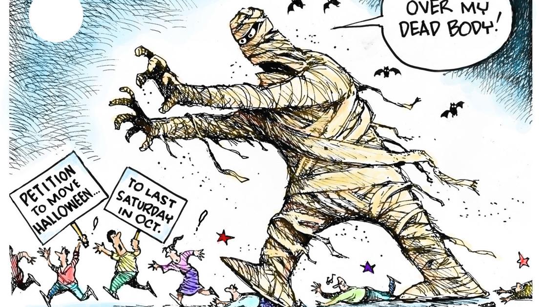Over My Dead Body! | Cartoons | newsadvance.com