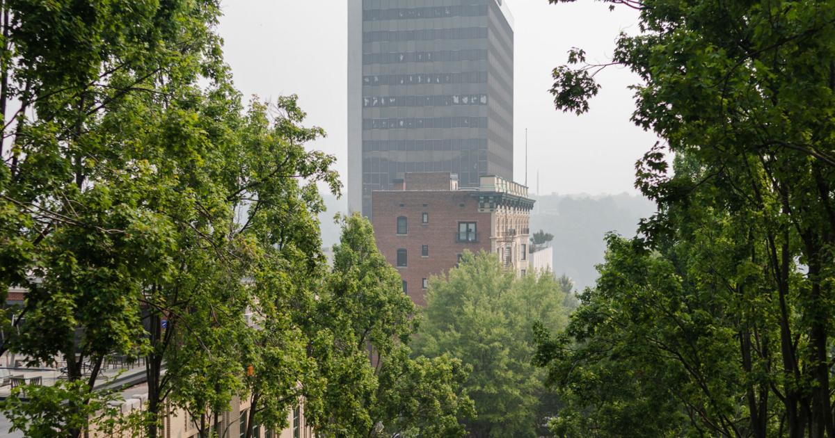 Smoke from wildfires create hazy conditions in Lynchburg