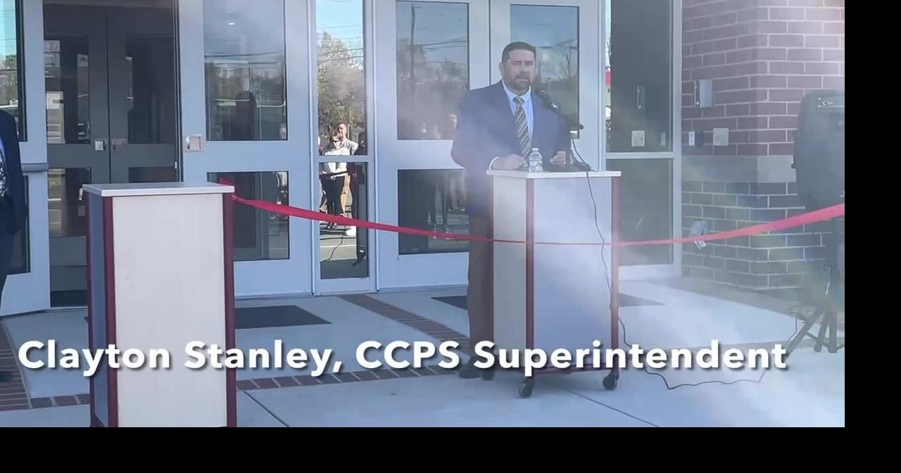 Newly renovated Rustburg Middle School is formally introduced to the