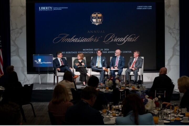 Liberty University convenes global leaders in Washington for third annual Ambassadors’ Breakfast