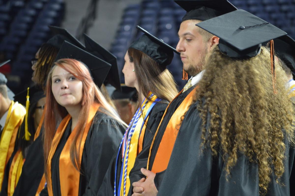 Graduation day arrives for four senior classes Rustburg, William