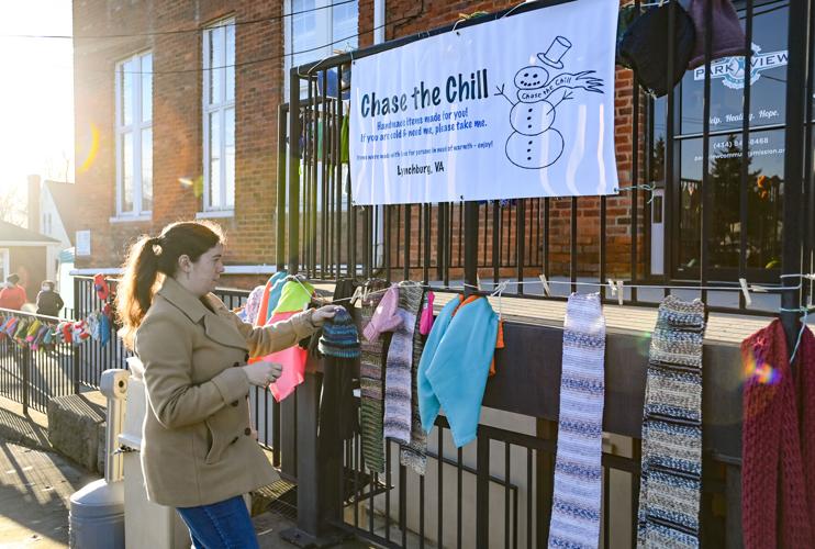 Lynchburg mission's 'Chase the Chill' offers free knitted items to public