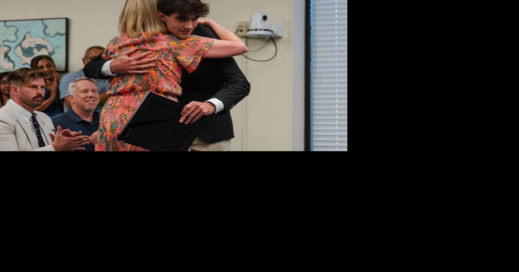 LCS students, superintendent recognized by school board