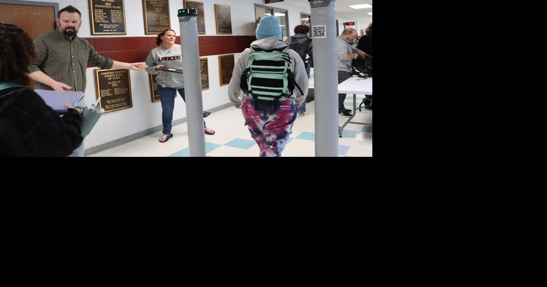 Metal detectors arrive at some Lynchburg-area schools