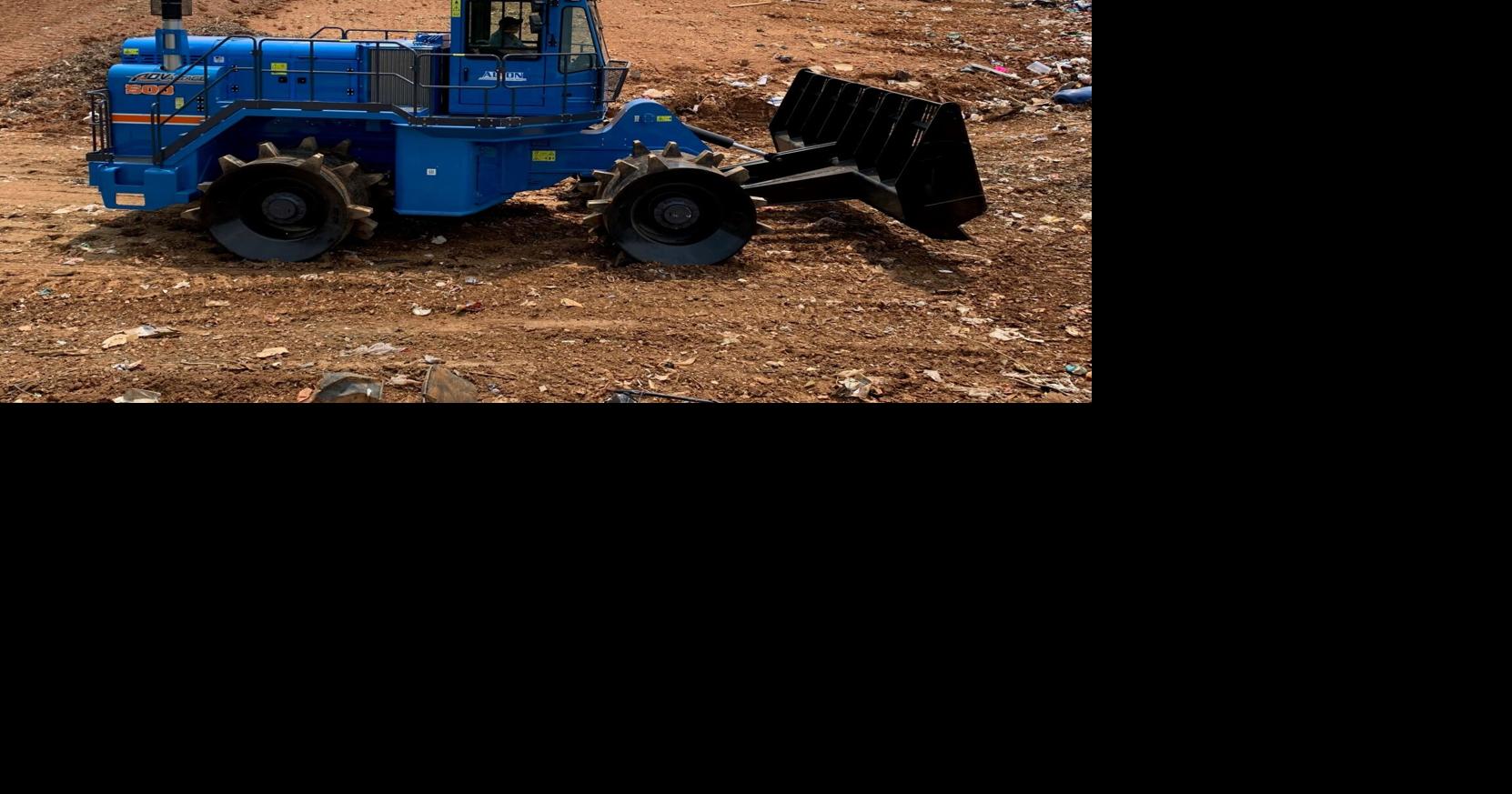 New compactor in service at Amherst County landfill