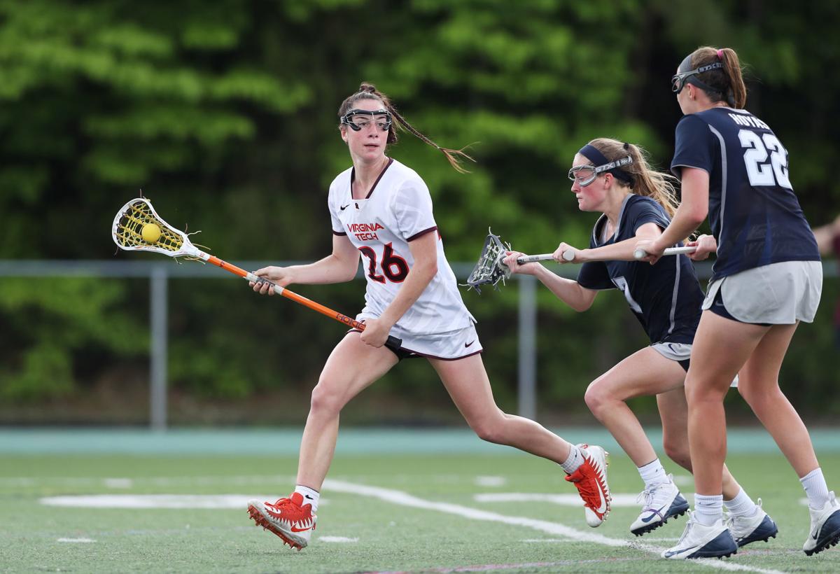 Virginia Tech women's lacrosse team wins NCAA tournament debut Hokies